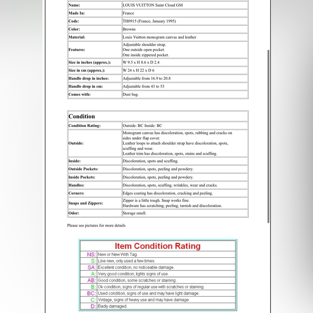 Louis Vuitton Classic Monogram Crossbody Bag - Picture 16 of 16